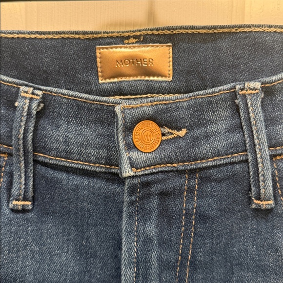MOTHER Hustler Ankle Fray Jeans Sz 26 - Picture 2 of 5